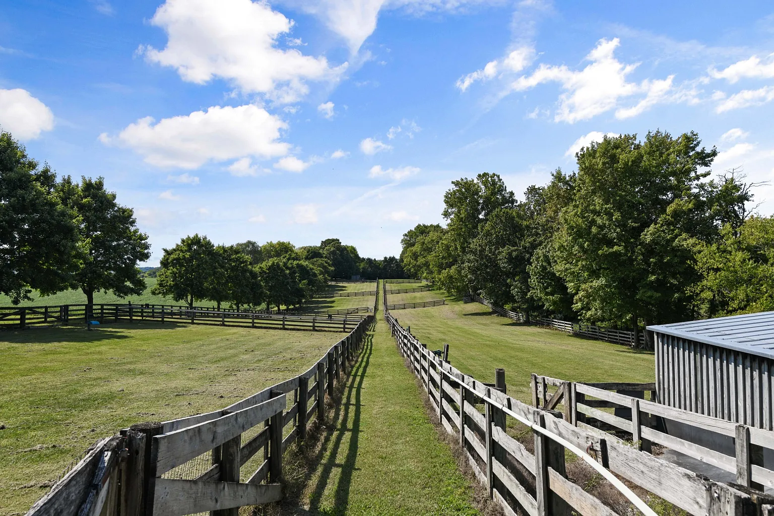 Hopecote Farm rolling fields